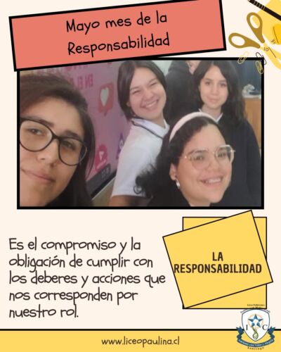 Mayo, mes de la Responsabilidad.