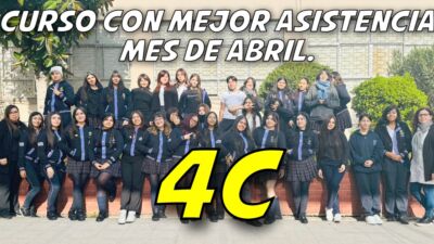 ¡Felicitaciones a nuestro querido 4°C!