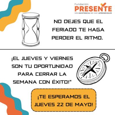 ¡Nos reencontramos el jueves!